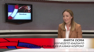 Barta Dóra ügyvezető igazgató a KTV Múzsa című műsorában